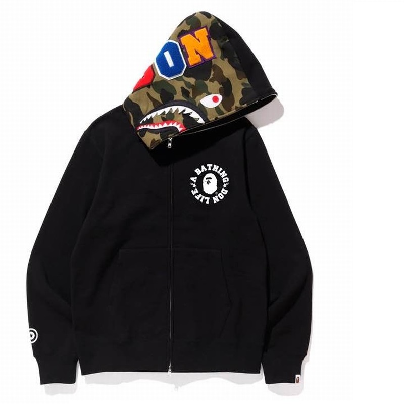 Bape Hoodie Black M-2XL B36XC2136